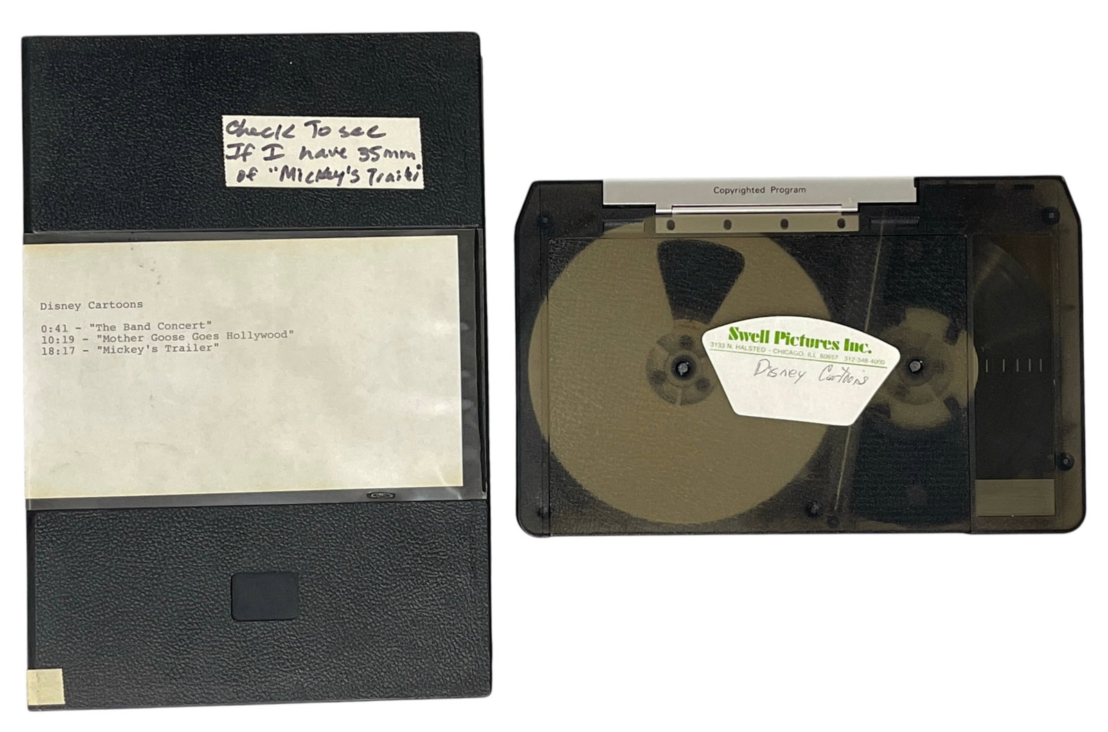 Disney Cartoon Original Compilation Reel VHS: Disney Cartoon Original Compilation Reel VHS