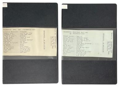 Music Original Compilation Reel VHS
