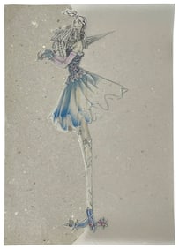 Luxury Fashion Brands | Original Designer Sketch On Vellum