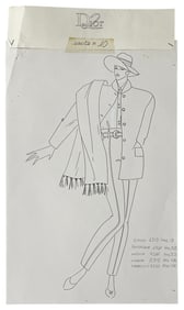 Christian Dior | Handwritten Dior Logo | On Fashion Print