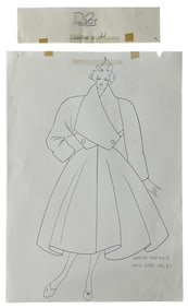Christian Dior | Handwritten Dior Logo | On Fashion Print