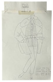 Christian Dior | Handwritten Dior Logo | On Fashion Print