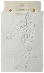 Christian Dior | Handwritten Dior Logo | On Fashion Print