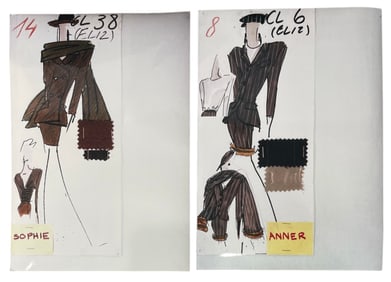 Luxury Fashion Brands | Designer Sketches | Photo Collection