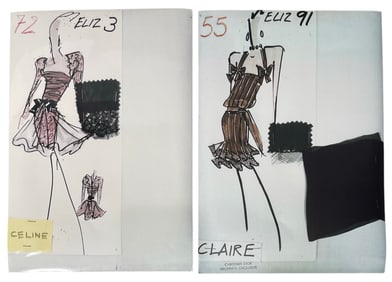 Luxury Fashion Brands | Designer Sketches | Photo Collection