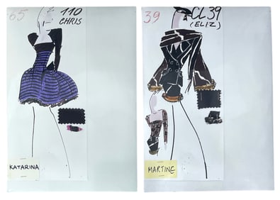 Luxury Fashion Brands | Designer Sketches | Photo Collection