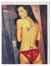 Signed Erotic Adult Photo