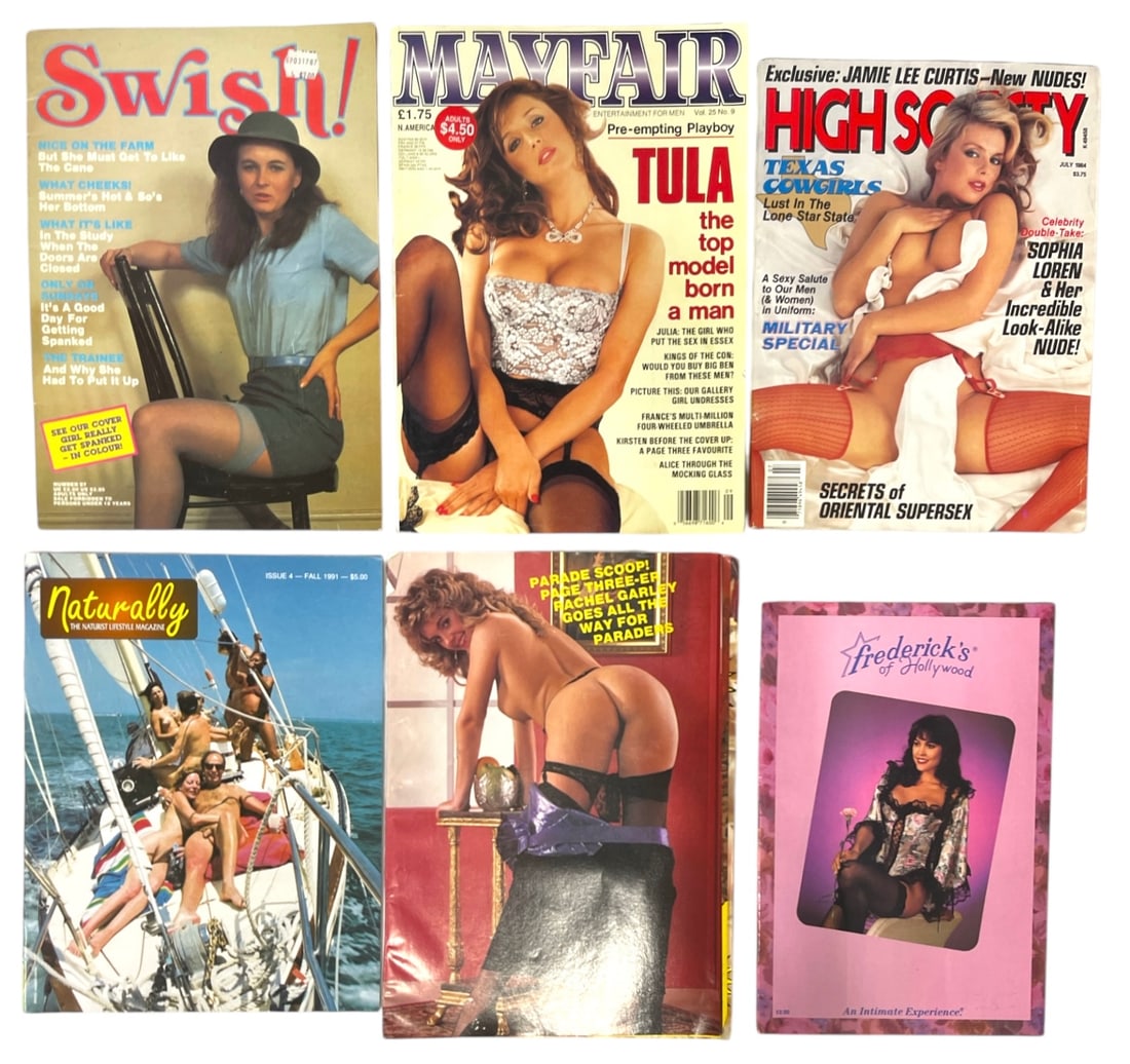 Erotic Adult Magazine Collection: Erotic Adult Magazine Collection