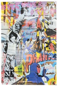 Mr. Brainwash | Never Never Give Up Poster