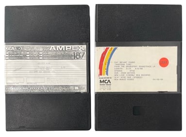 Music Compilation Reel | Original Content on Professional 3/4 Beta | Video Tape