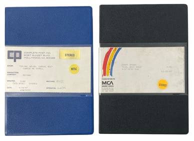 Music Compilation Reel | Original Content on Professional 3/4 Beta | Video Tape