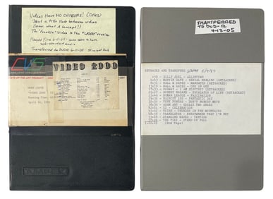 Music Compilation Reel | Original Content on Professional 3/4 Beta | Video Tape