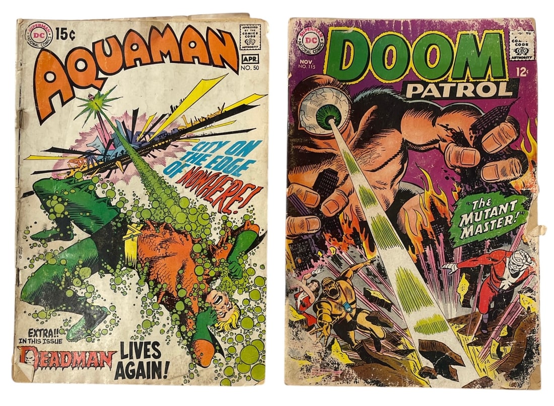 DCs Aquaman and Doom Patrol | Comic Book Collection (1 of 3)