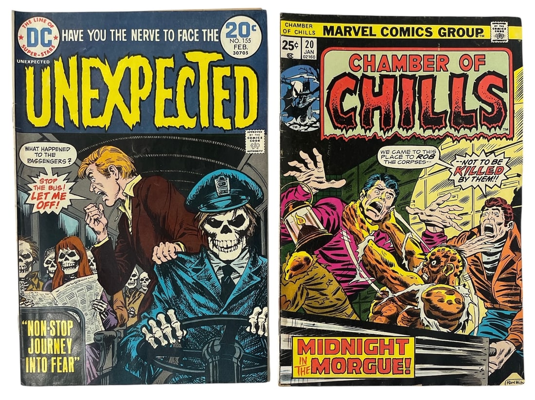 DCs and Marvels Unexpected and Chamber of Chills | Comic Book Collection (1 of 3)