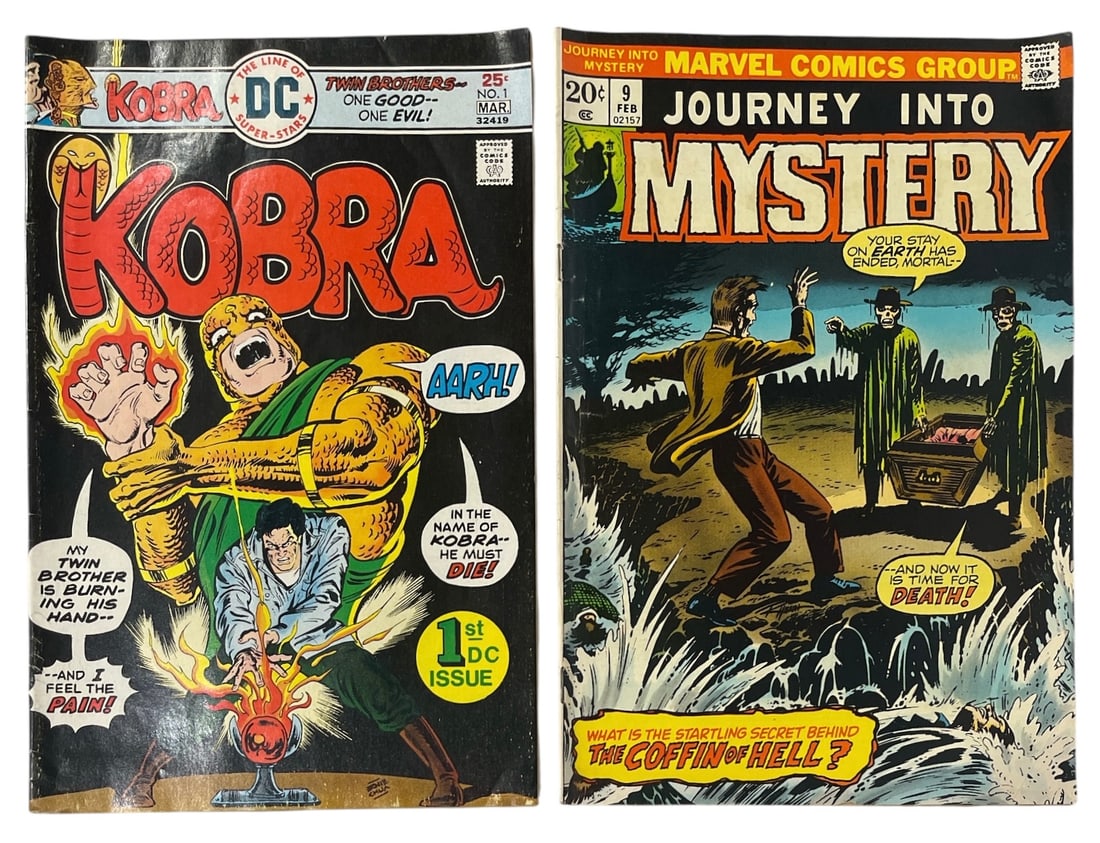 DCs and Marvels Kobra and Journey Into Mystery | Comic Book Collection (1 of 3)