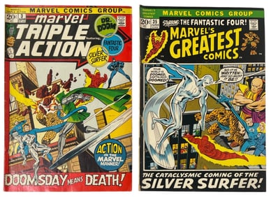 Marvels Triple Action and Marvels Greatest Comics