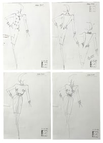 Luxury Fashion Brands | Designer Sketch | Prints and Sketches