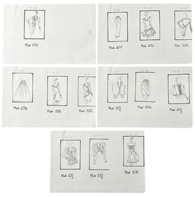 Luxury Fashion Brands | Designer Sketch | Prints and Sketches