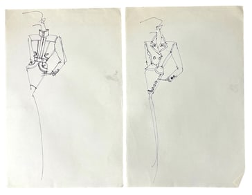 Luxury Fashion Brands | Original Designer Sketch | One of a Kind Artwork