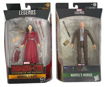 Marvel Legends Series | Marvels Mobius and Katy | Action Figures
