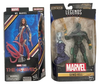 Marvel Legends Series | Ms. Marvel and Genis Vell | Action Figures