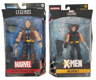 Marvel Legends Series | Marvels Thunderstrike and Weapon X | Action Figures