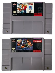 Vintage Super Nintendo Game Collection