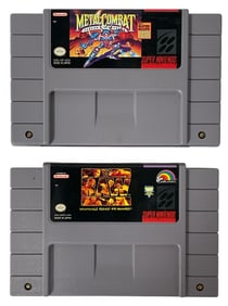 Vintage Super Nintendo Game Collection