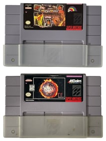 Vintage Super Nintendo Game Collection