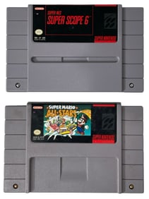 Vintage Super Nintendo Game Collection