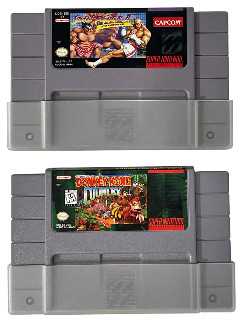 Vintage Super Nintendo Game Collection (1 of 2)