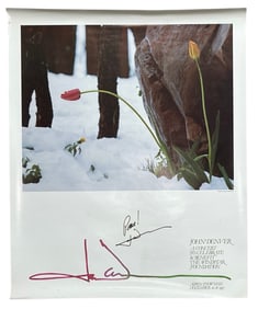 Signed John Denver Poster | no coa