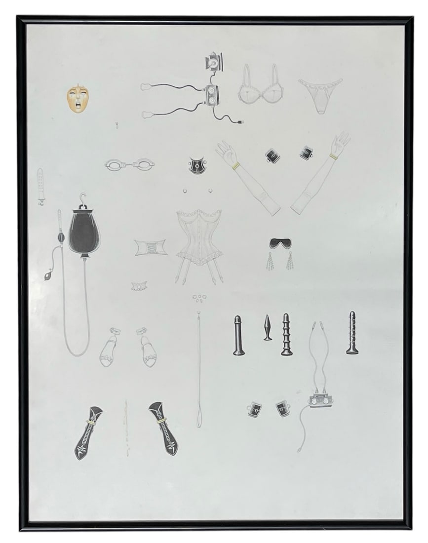 Framed Adult Poster: Framed Adult Poster