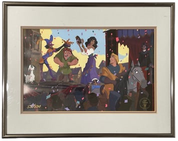 Disney Hunchback of Notre Dame | 1997 Lithograph | No. 55