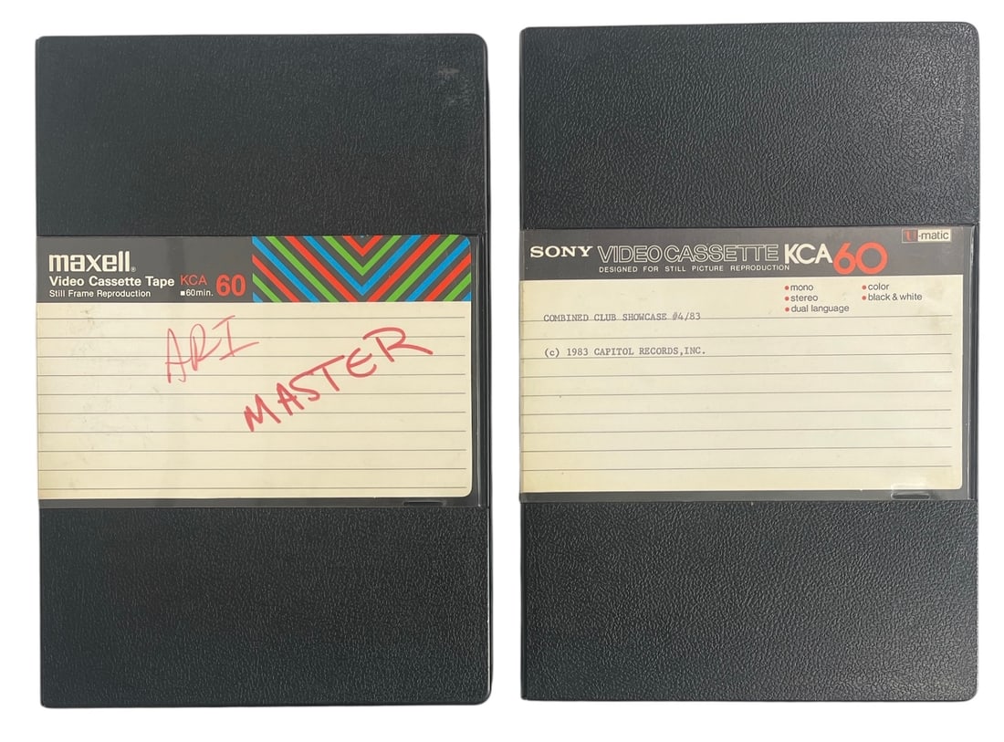 Music Compilation Reel | Original Content on Professional 3/4 Beta | Video Tapes: Music Compilation Reel | Original Content on Professional 3/4 Beta | Video Tapes