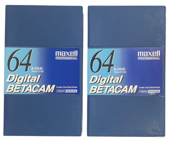 Betacam SP Tapes Collection