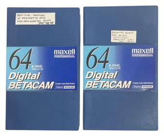 Betacam SP Tapes Collection