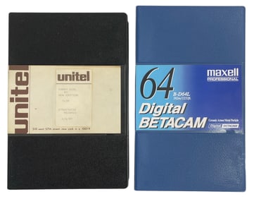 Betacam SP Tapes and Professional 3/4 Beta Video Tape Collection