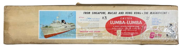 Sterling Caltex Lumba Lumba Model Boat Kit