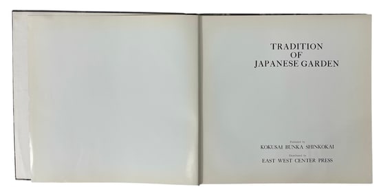 Tradition Of Japanese Garden | Book