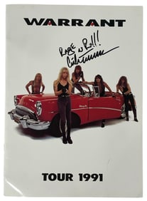 Signed Warrant | Tour 1991