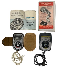 Weston Master III and Gossen Luna Pro