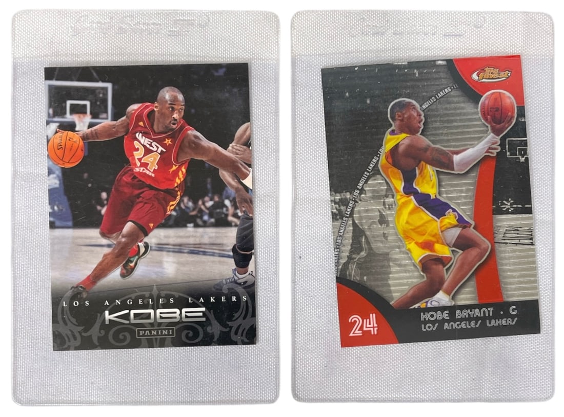 Kobe Bryant Basketball Collectors Cards | Sports Collectors Cards: AUTHENTICATION HAS NOT BEEN PERFORMED TO GUARANTEE VERIFICATION | All purchases are made at the buyers discretion