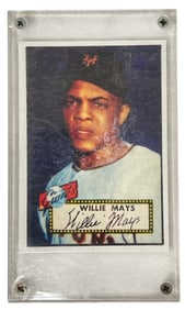 Willie Mays Baseball Card
