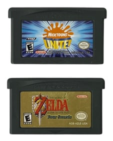 Nintendo Gameboy Game Collection | Zelda and Nicktoons Unite