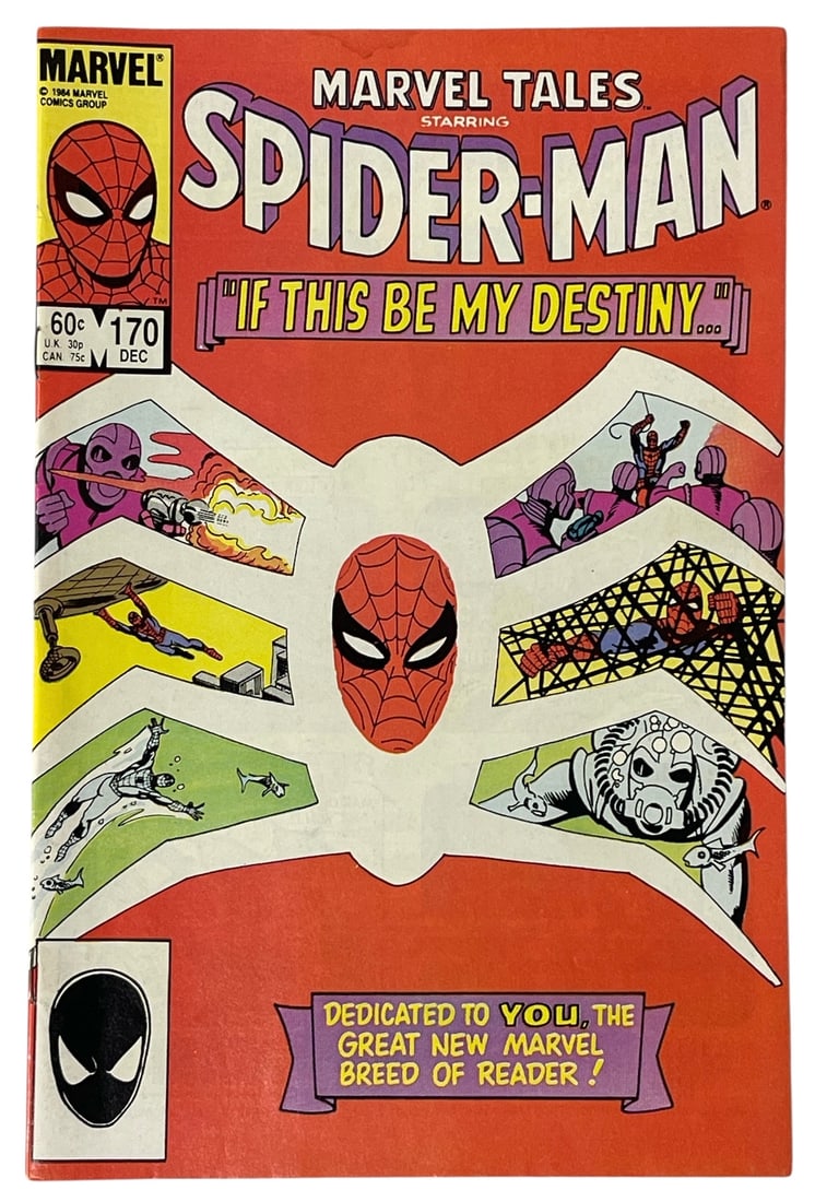 Marvels Vintage Comic Book | Spider Man | No. 170 | Dec (1 of 3)