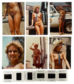 Erotic Vintage Adult Photo and Photo Slide Collection