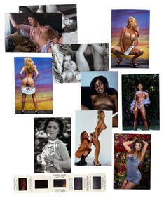 Erotic Vintage Adult Photo and Photo Slide Collection
