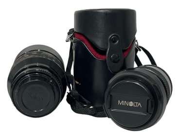 Soligor and Minolta Lens Collection