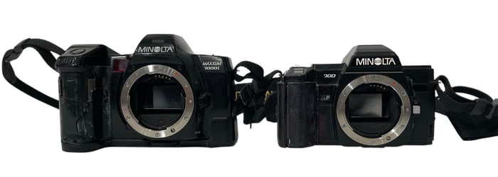 Vintage Minolta Camera Collection